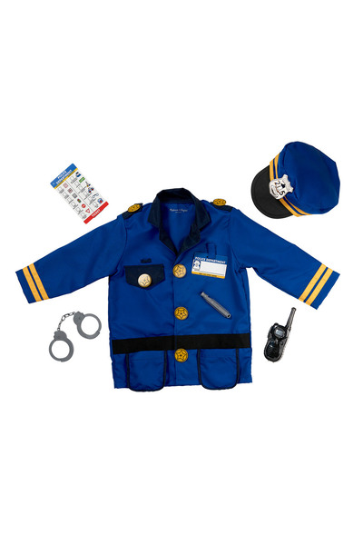 Melissa & Doug Role Play Costume Set Police Officer (806049)