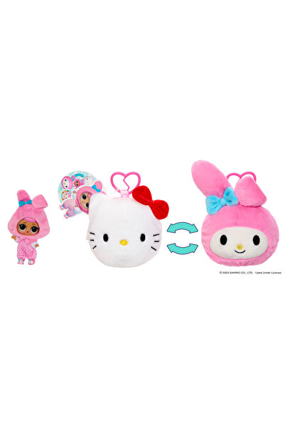 LOL Плюш играчка LOL Loves Hello Kitty, двустранен (596608)