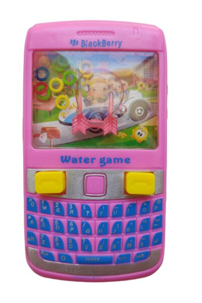 Empressco Pembe Bebek Telefon Modeli Sulu Halka Geçirme Oyunu Eğlence Seti