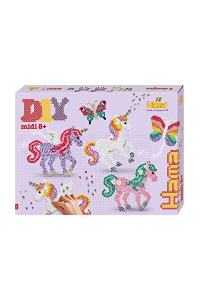 Hama Κουτί δώρου Midi με άλογα παραμυθιού (383164)