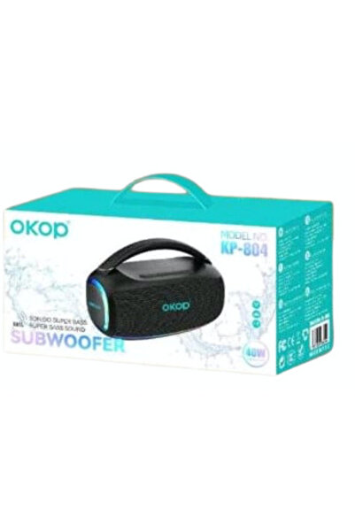 Mihai Portable Bluetooth Speaker KP 804 Subwoofer 40W with Super Bass Sound