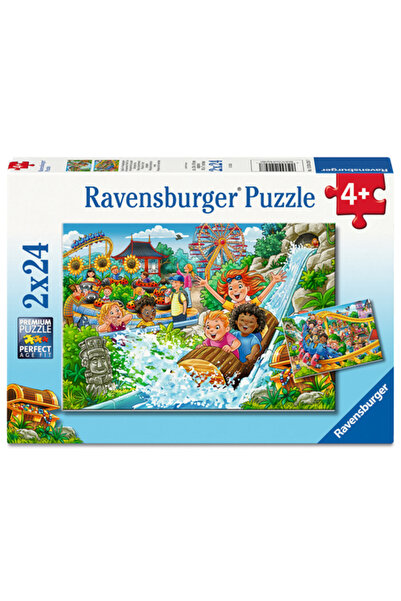 RAVENSBURGER Παζλ Πάρκο Ψυχαγωγίας 2x24 τεμάχια (12004258)