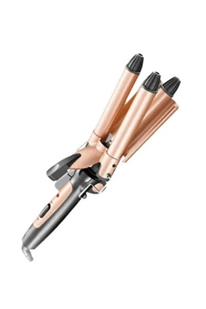 Mihai Kemei KM 1010A hair curler with 3 tubes