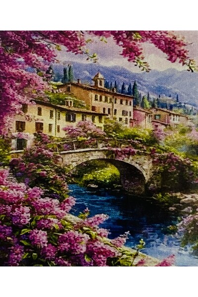 EleganTShoP 5D Yapışan Boncuk Mozaik Tablo 30*40 cm XQH89705