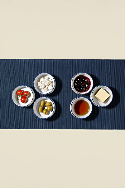 Nehir Azure 6 Piece Ceramic Bowl Set