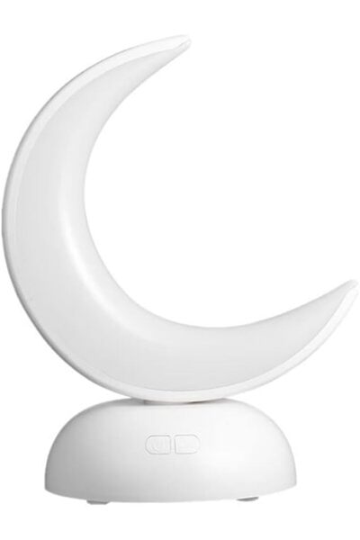 Arabest Moon-Shaped LED Desk Lamp,Romantic Aroma Lamps,Rechargeable Portable ...