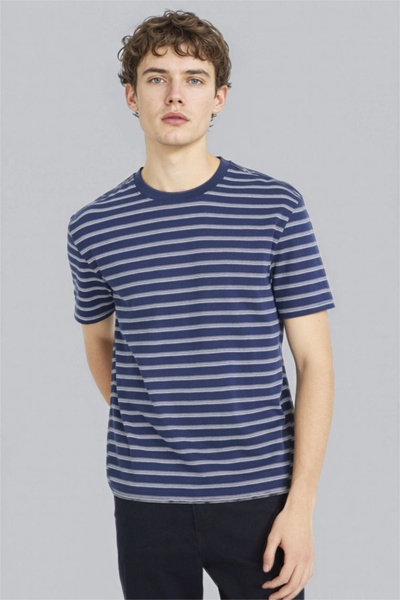 DeFacto Bărbați tricou F9674AX/NV241 NAVY