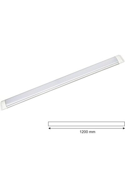 Empressco 6'lı Beyaz 36W 120cm T5 LED Floresan Yatay Bant Armatür Seti
