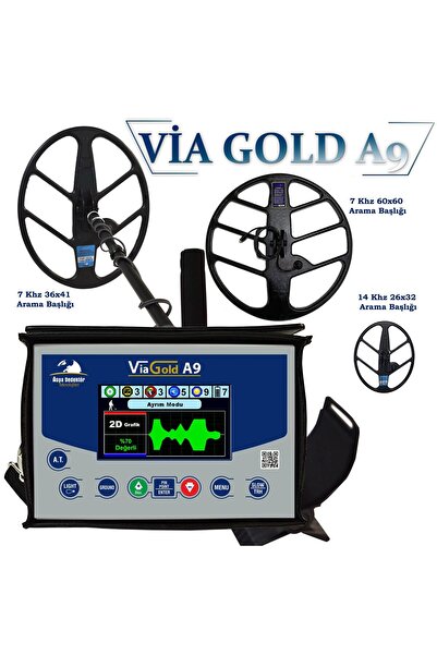 Empressco Yüksek Hassasiyetli A9 Dedektör, Altın ve Mücevher Bulucu, Profesyo...