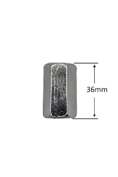 seda Coupling Nut M12x36mm - 50pcs/box