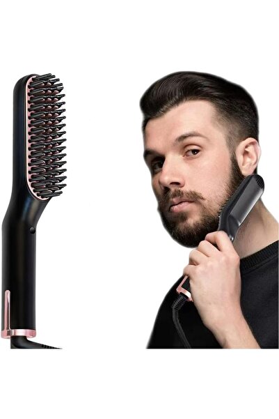 Arabest Mini Anti-Scald Beard Straightener Comb for Men with Auto-Shutoff | 3...