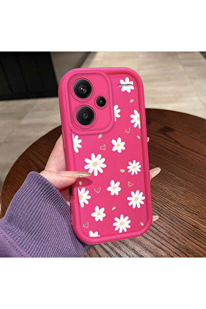 CASEVIBE Redmi Note 13 Pro Plus+ 5G Uyumlu Güzel papatya desenli, şık silikon...