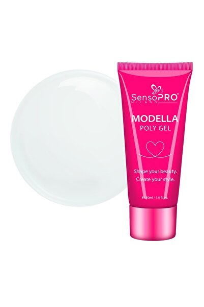 SensoPRO Milano Polygel MODELLA - Milky White, 30ml