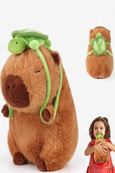 Pofika Capybara Peluş Oyuncak Kapibara Peluş Uyku Arkadaşı 25 Cm