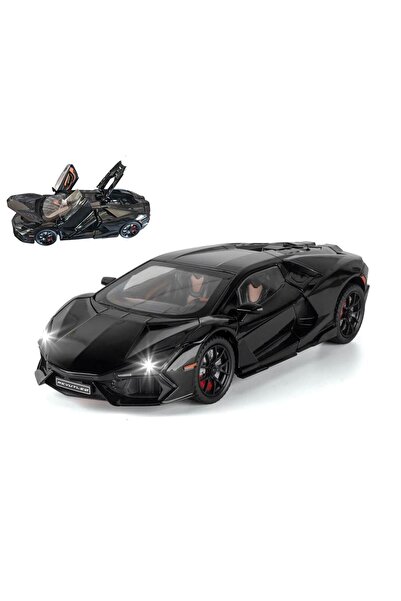 OEM Метална кола Lamborghini Revuelto, звуци, светлини, кутия, движещи се вра...