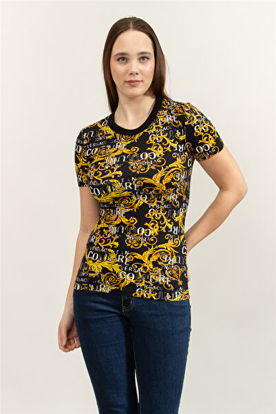VERSACE JEANS COUTURE T-shirt, Xs, Siyah
