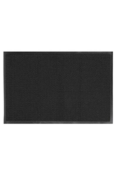 Stef's Cat Absorbent Mesh Entrance Mat, PVC Anti-Slip, 60x90 Cm, Black,