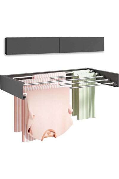 Arabest Wall-mounted drying rack, foldable, hidden to save space