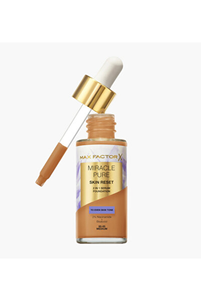 Max Factor Miracle Pure 2-in-1 Skin Reset Serum Foundation - 30 ml
