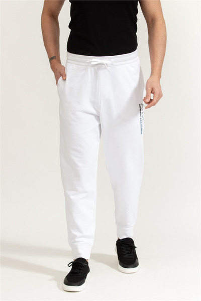 Armani Exchange Erkek Eşofman Alt Beyaz