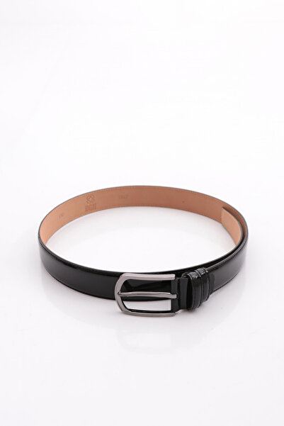DGN 1347 3.5 Cm. Male Leather Belt