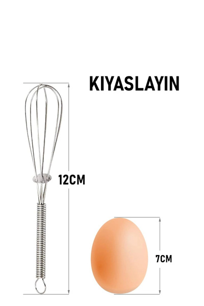 colezium Mini Çırpıcı Çelik 6 adet