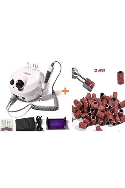 funshop Freze Törpü Makinası 45.000 rpm ve Tırnak Zımpara Kağıdı