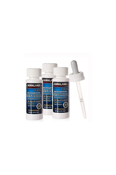 DAsiNU Solutie Minoxidil 5 Kirkland Tratament Cresterea Parului, 3 Luni, 3x60gr