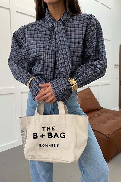 mylove فولار بأربطة قميص كحلي