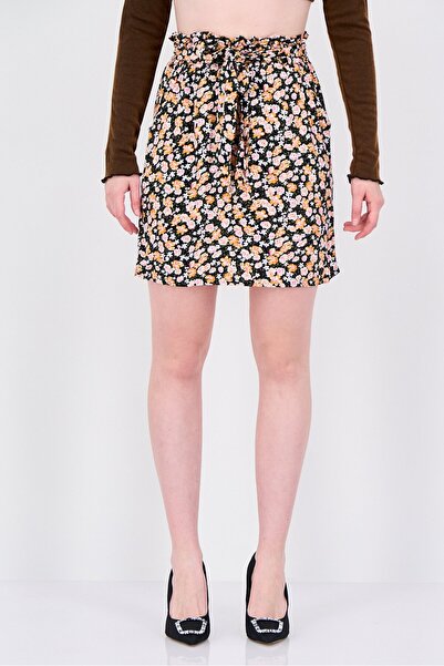 Bcbgeneration Women Floral Print Mini Skirt, Multicolor