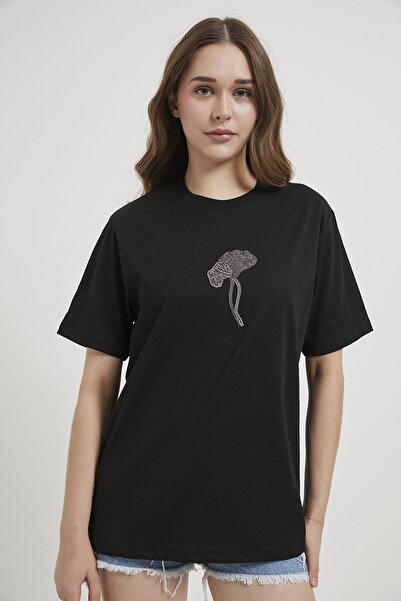 Arma Life ARMALIFE 3002 ŽENSKA MAJICA SA BIS OGRACOM I DETALJOM U OBLIKU KAME...