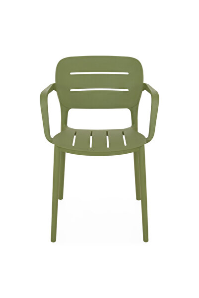 Maison Mex Scaun gradina/terasa MARCO L.52.5 l.53 H.79 verde