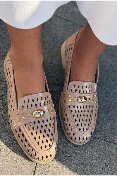 I Love Shoes Ardion Women's Loafers Beige Matte Leather