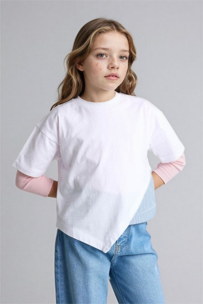 DeFacto Tricou Relax Fit pentru fete H0946A826SM