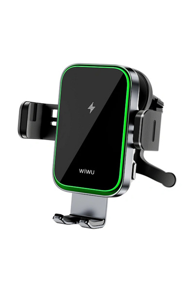 WIWU CH-313 Freelander Wireless Charging Car Mount - Black