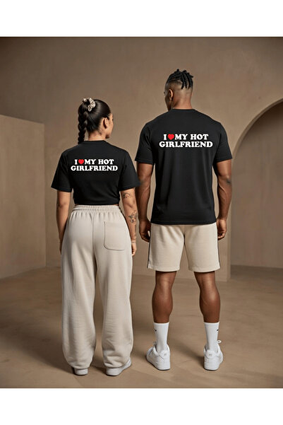 Sevgilimi Seviyorum Baskılı Unisex T-shirt