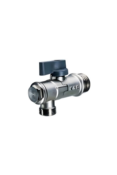 regata Robinet de închidere unghiular cu filtru, fără capac, 1/2" x 1/2" meta...