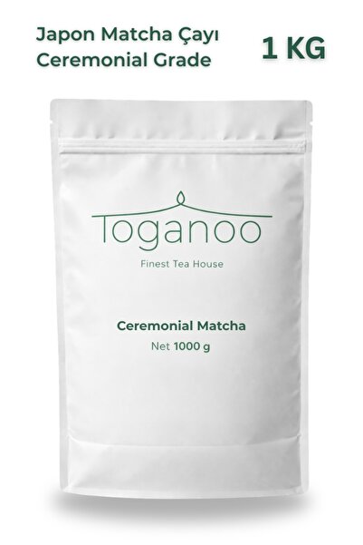 Toganoo Ceremonial Matcha 1 kg – Japon Yeşil Çay Tozu, Toptan Wholesale