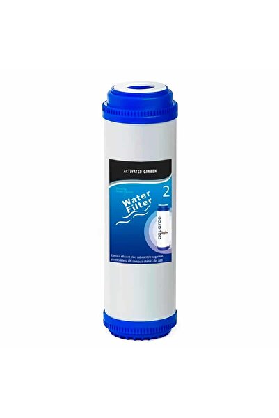 Aquaroo Activated Carbon pre-filtration water filter cartridge (25 cm), Rever...