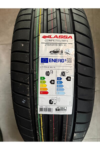 Lassa / 215/55R18 (COMPETUS H/P3) 2026 YAZ LASTİĞİ