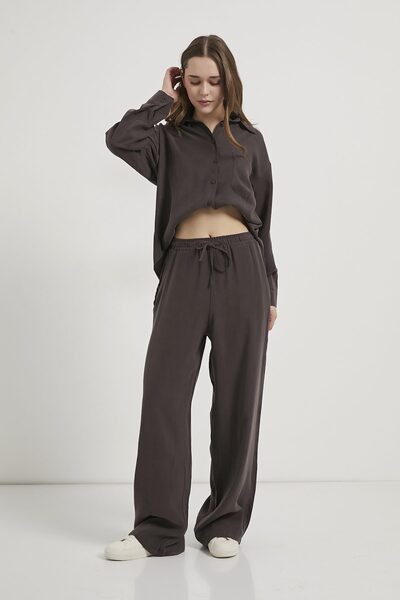 Arma Life Armalife 0460 Modal Mixed Premium Women's Trousers with Elastic Waist