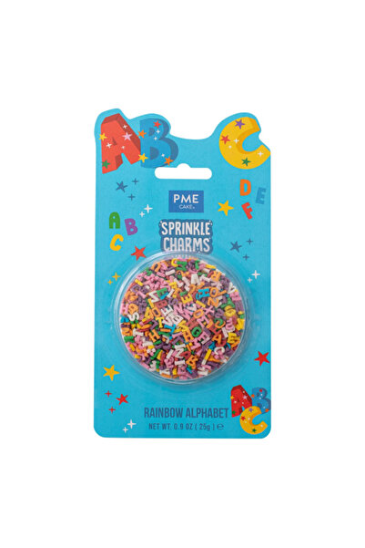 PME Rainbow Alphabet Sprinkle Mix, 25g -