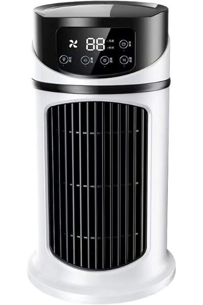 Arabest مكيف هواء صغير محمول، مروحة تبريد، أبيض، يحافظ على البرودة وترطيب الب...