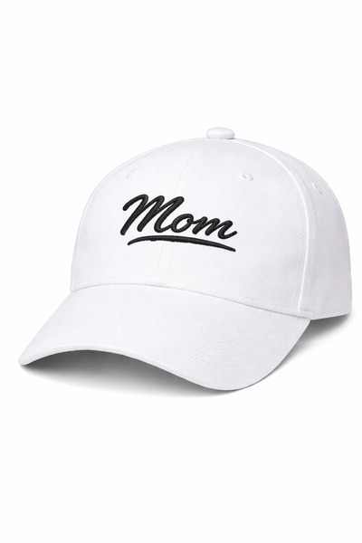 ZERAMİNE Mom Embroidered Unisex Baseball Cap – Adjustable Sports Cap