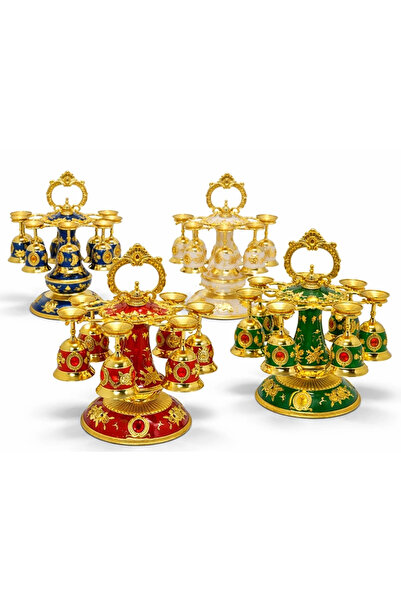 Livenda Set of 6 Luxury Presentation and Decorative Glasses