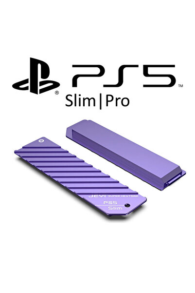JEYI PS5 Slim ve Ps5 Pro İçin M.2 SSD Soğutucu Toz Korumalı Kapak Heatsink