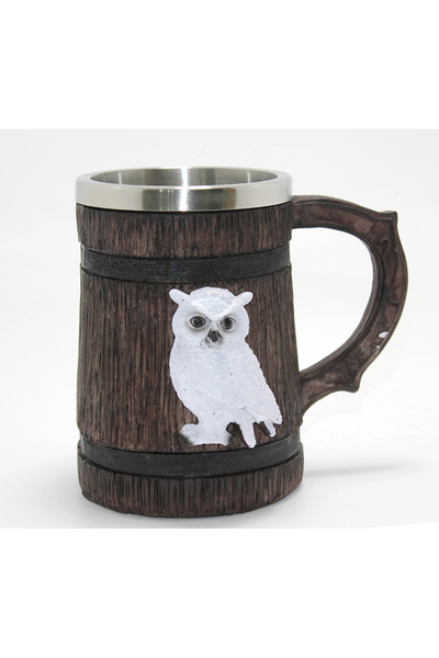 Livenda Harry Potter Hedwig Themed 3D Embossed Steel Mug