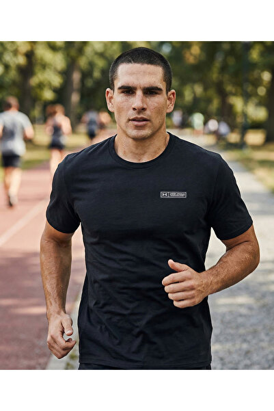 Under Armour Ua hw armor label ss men's casual t-shirt black