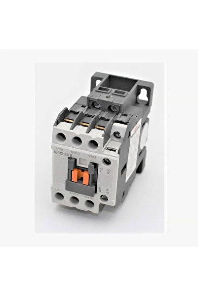 KNC KNC2-N18 AC Kontaktör 18A 220V Bobinli 3 Kutup 1NO+1NC 4,5kW (AC3)