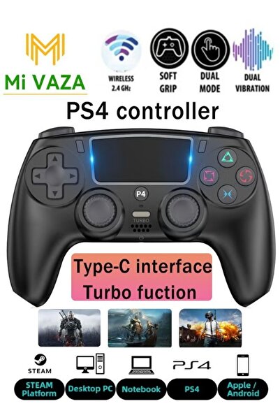 Mi VAZA Bluetooth Wireless Controller - Compatible with PS4/Pro/Slim/PC Doubl...